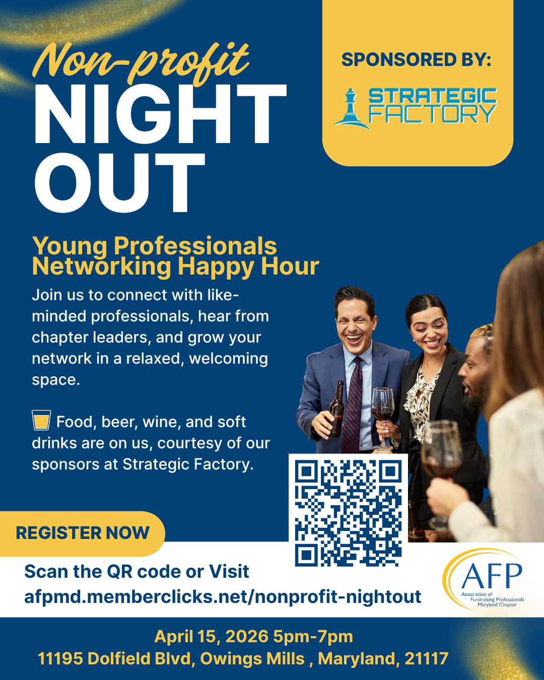 A Nonprofit Night Out: Young Professionals Networking Happy Hour